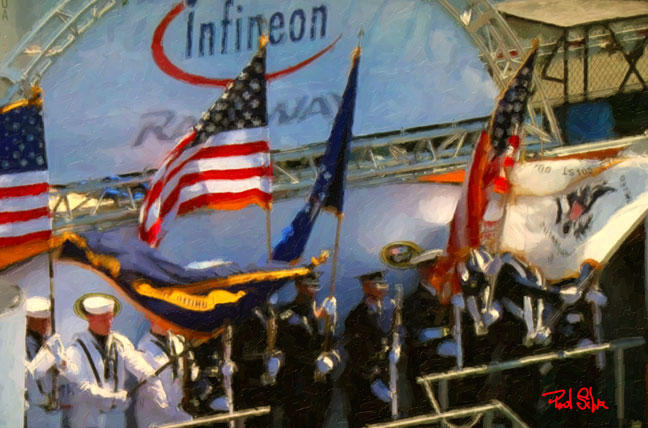Infineon Raceway Honor Guard